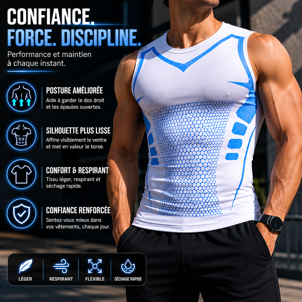 Evoria™ Align | Débardeur confort postural